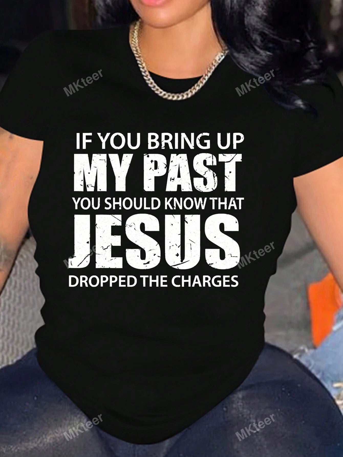 Slogan Graphic Tee