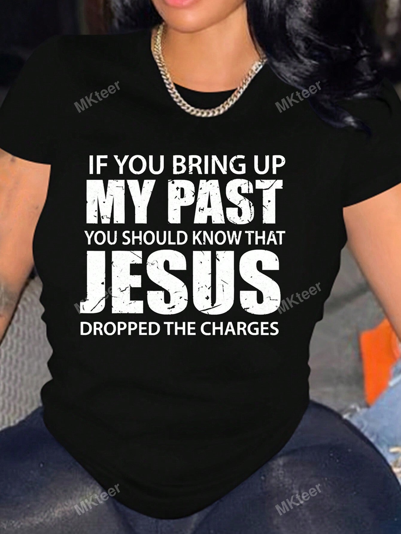 Slogan Graphic Tee