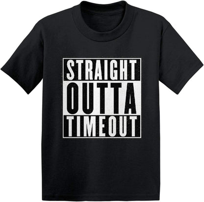Straight Outta Timeout - Trouble Maker Infant/Toddler Cotton Jersey T-Shirt