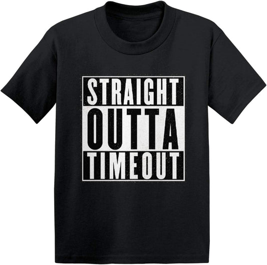 Straight Outta Timeout - Trouble Maker Infant/Toddler Cotton Jersey T-Shirt