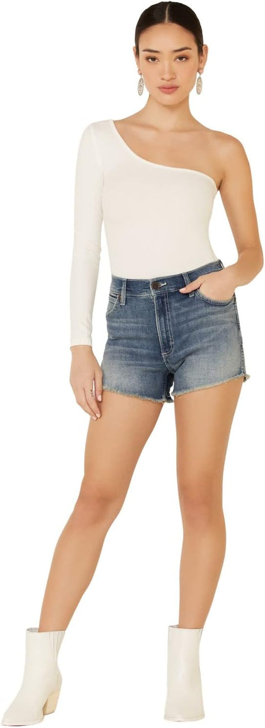 Womens Retro Bailey High Rise Denimshort