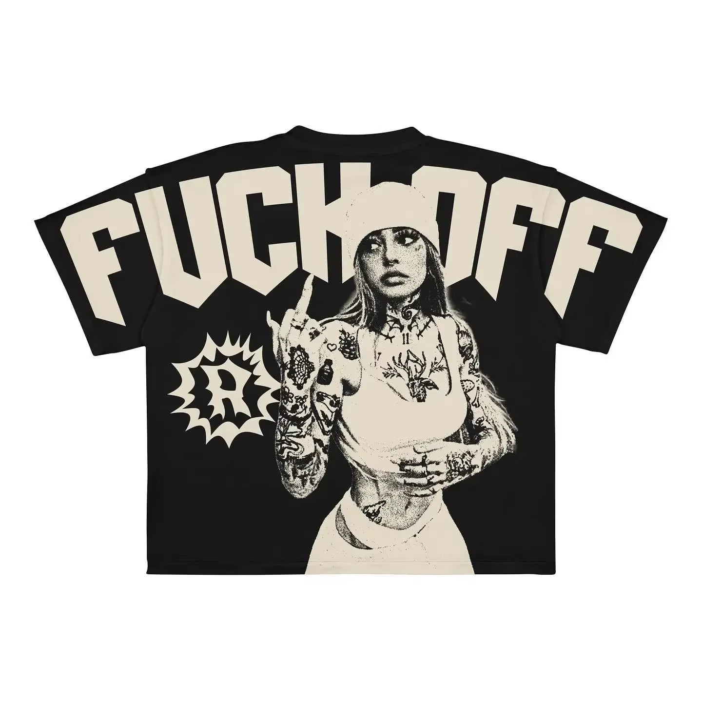 Y2K Harajuku New T Shirt Men Hip Hop Gothic Graphic Print Oversized Cotton Tshirt Punk Short Sleeved Streetwear Casual Tops Tees