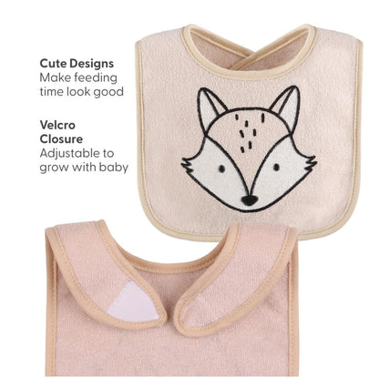 Cotton Feeding Baby Bib, 8Pk Unisex
